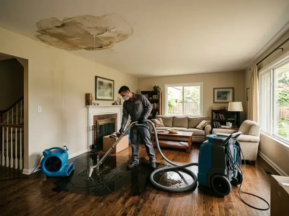 attic-pipe-burst-ceiling-drip-008 — frequently asked questions, Water Damage Restoration & Carpet Care in Bethpage, NY